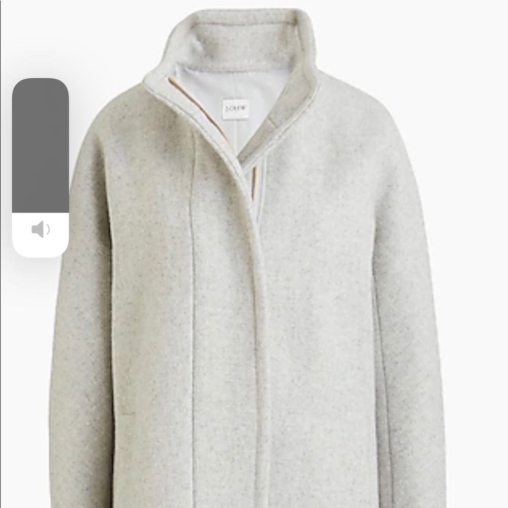 J Crew Factory Grey City Coat